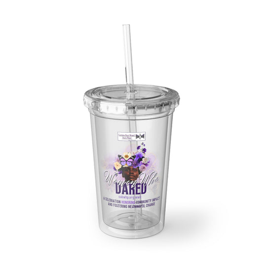 ‘Sip & Shine’ Acrylic Tumbler