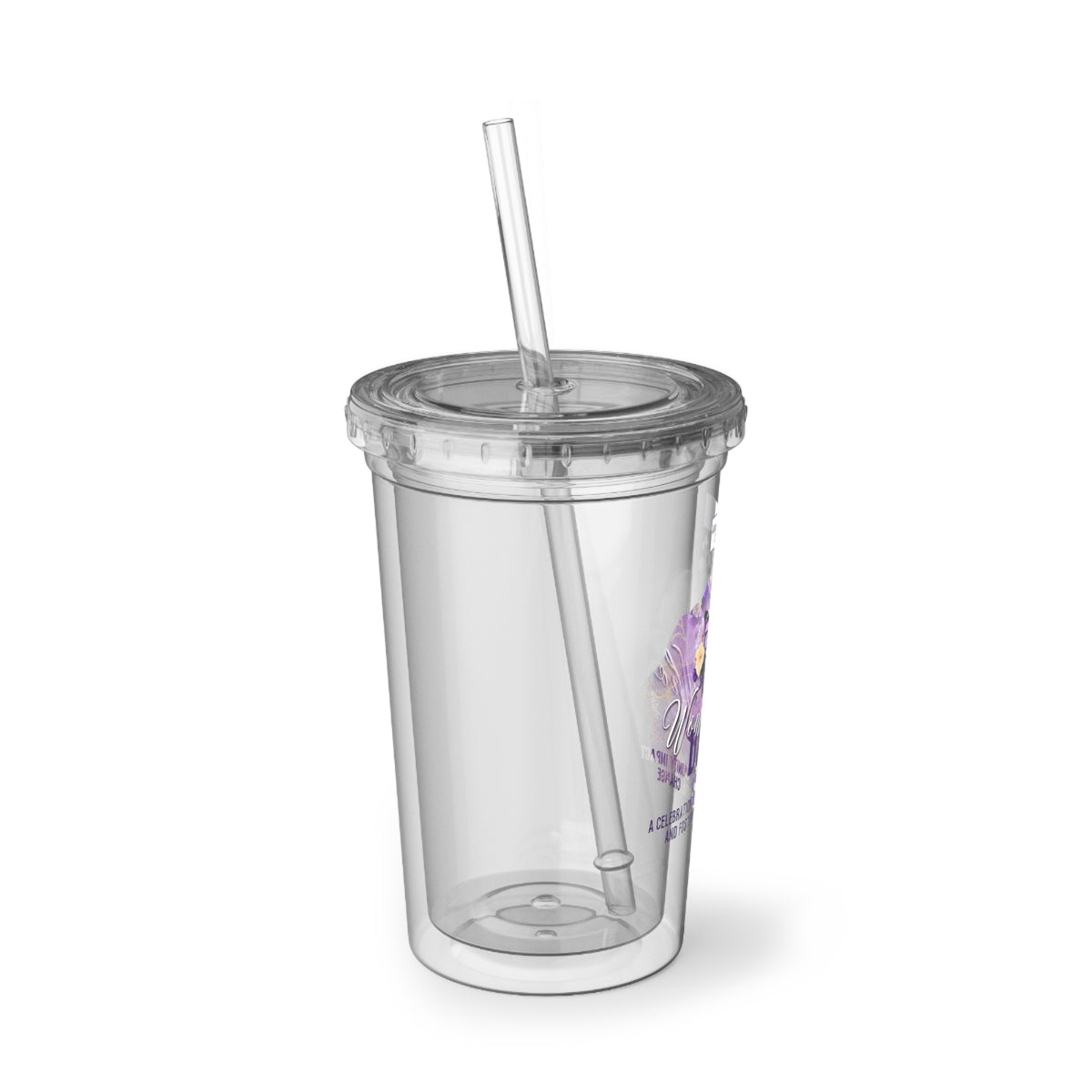 ‘Sip & Shine’ Acrylic Tumbler